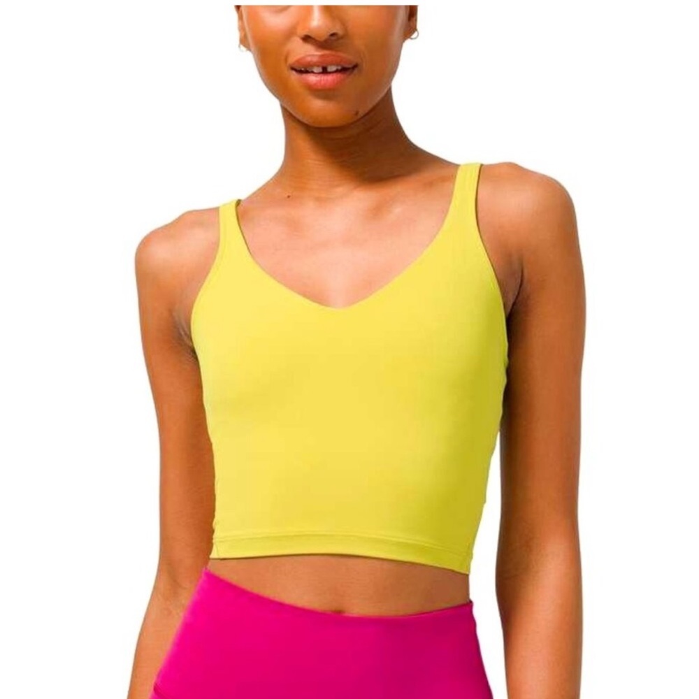 21. Lululemon Align Tank Yellow Pear